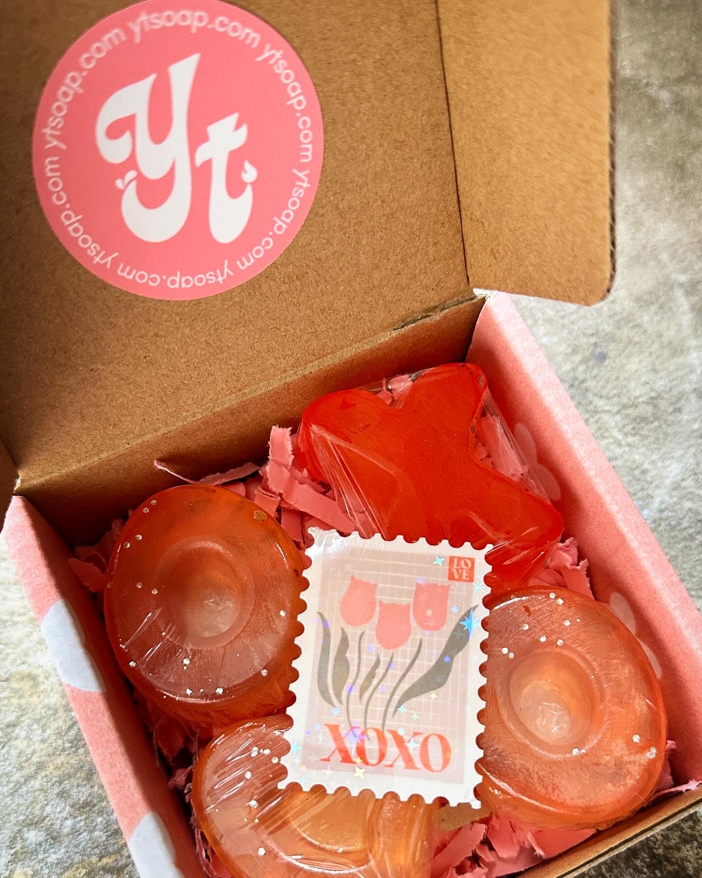 Valentines Minis, soap box